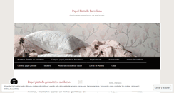 Desktop Screenshot of papelpintadobarcelona.com